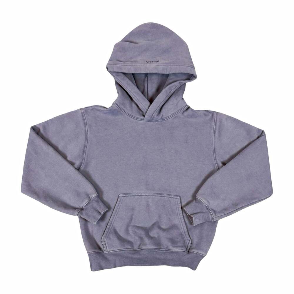 Aritzia Women’s 2XS Gray Fleece Cotton Pullover Hoodie Hooded Pockets